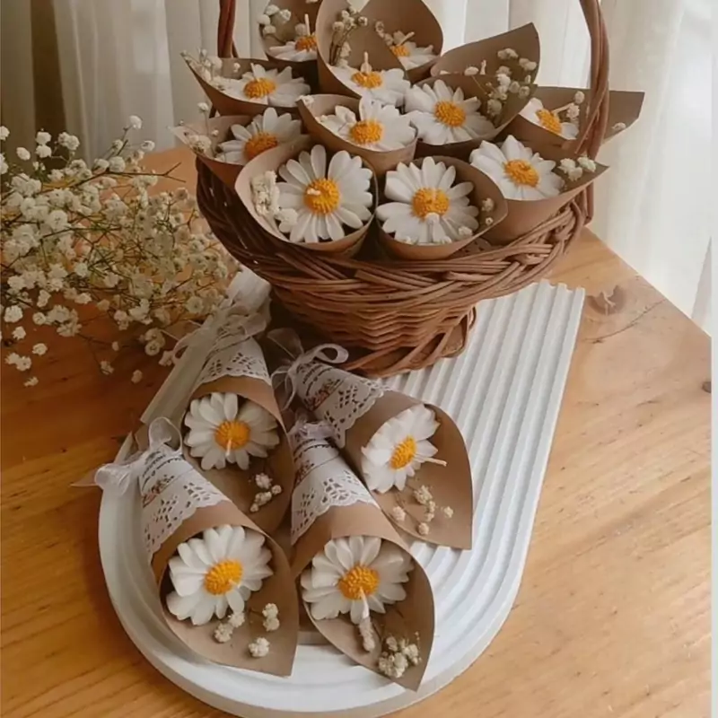 گیفت دسته گل بابونه