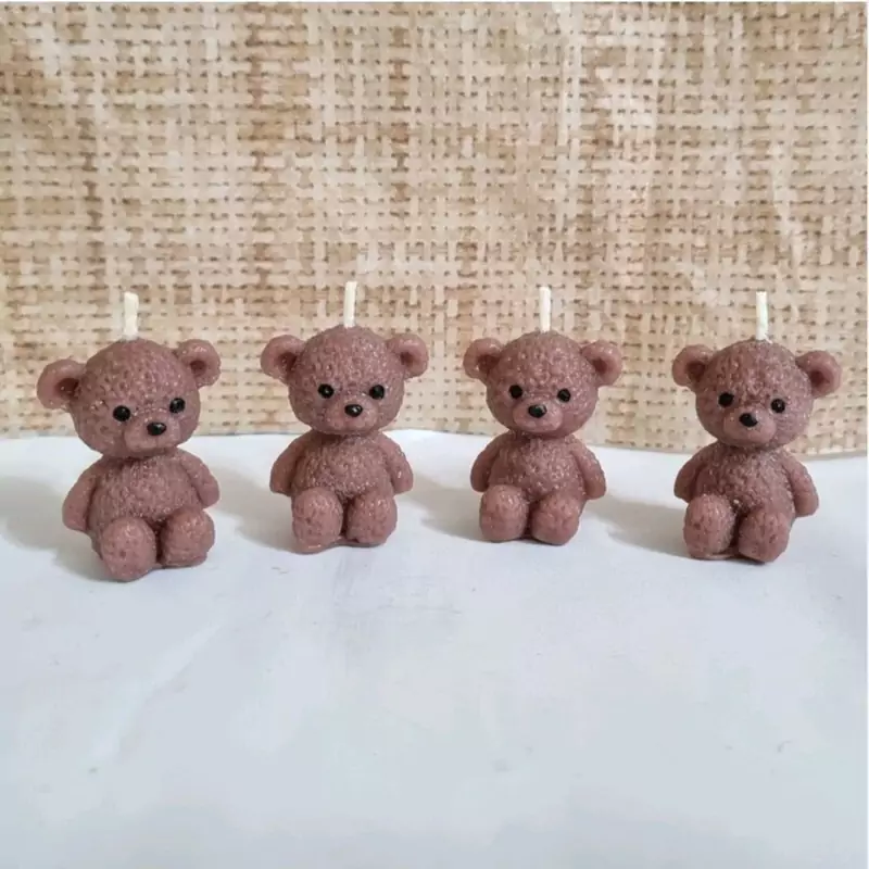 شمع تدی بزرگ پک 10 عددی