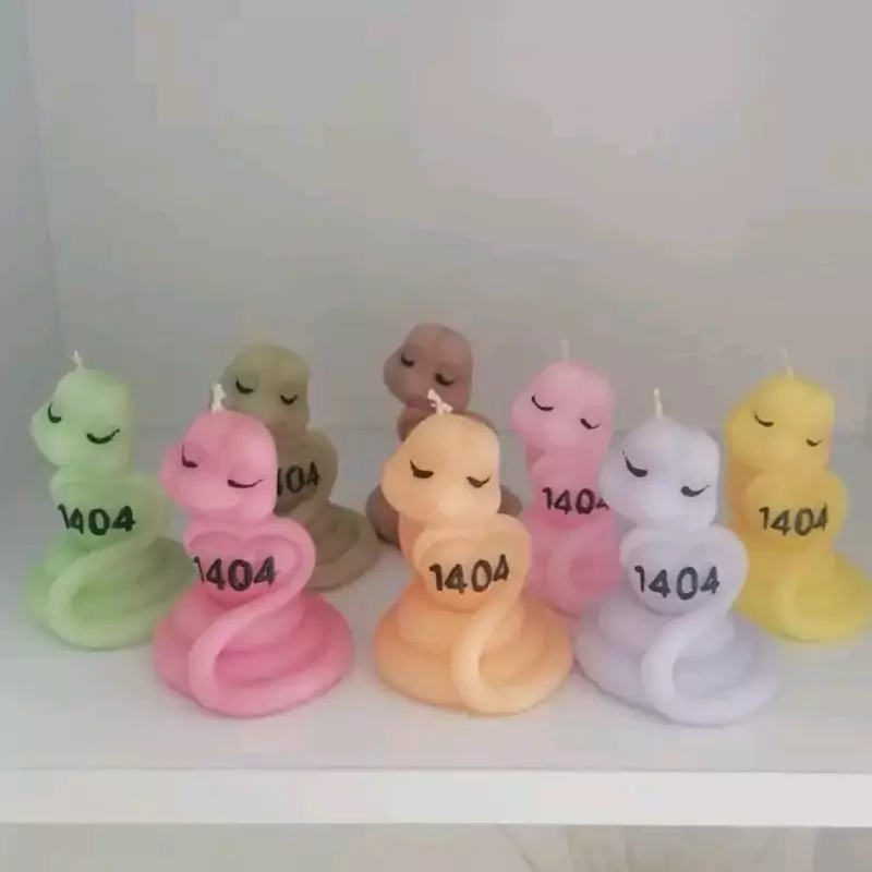 شمع مار 1404 قلبی شماره 2