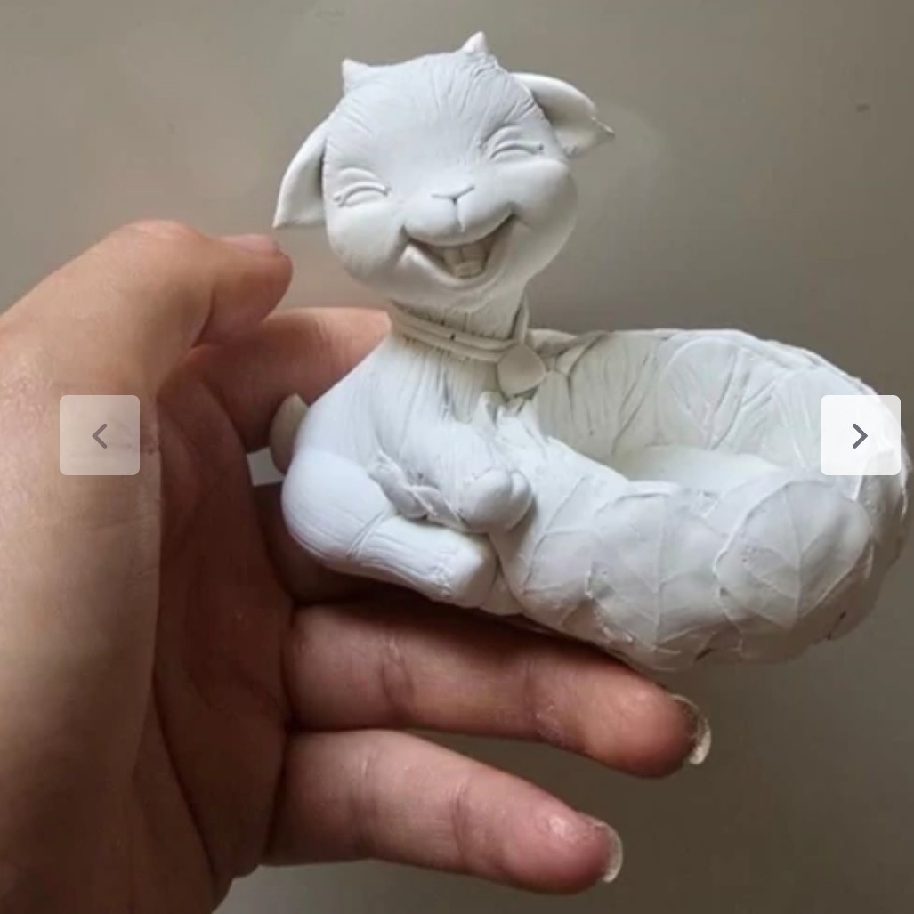 قالب سیلیکونی بز جاوارمری نماد سال 1406